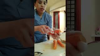 Cut like this style carrots trending cooking saladlove food [upl. by Pain]