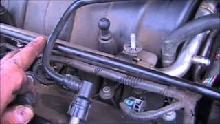 2006 Cadillac DTS water pump part 2wmv [upl. by Esilram]