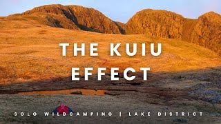 The Kuiu effectSolo Wildcamping in The Lake District Mountains [upl. by Airasor]