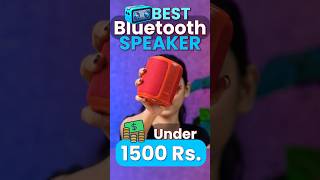 Best Bluetooth speaker under 1500 Rs [upl. by Blau]