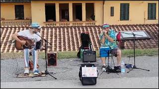 Busking Time in Lucca [upl. by Ecyarg]