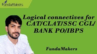 Logical connectives for CATCLATSSC CGLBANK POIBPS [upl. by Tyra654]