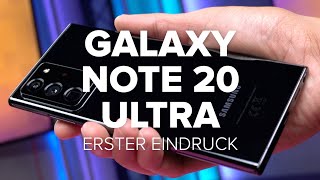 Alles neu oder der Linie treu  Galaxy Note 20 Ultra im HandsOn  Computer Bild deutsch [upl. by Yennek]