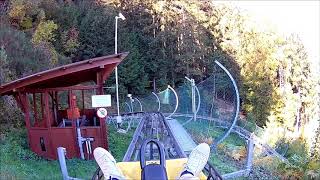 Sommerrodelbahn Gutach 2018  Onride [upl. by Krock]