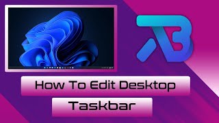 HOW TO EDIT DESKTOP TASKBAR USING  TaskbarX  SOFTWARE  tech ITzMeGeMa free [upl. by Verina]