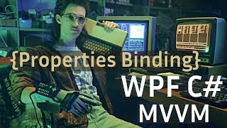 Binding Data Properties WPF c MVVM Привязка данных и свойств на WPF C MVVM Material Design [upl. by Thordis]