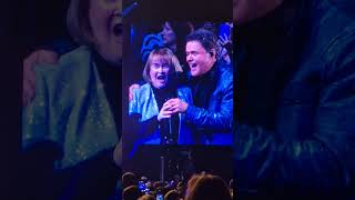 Donny Osmond amp Susan Boyle 3 December 2023 Glasgow [upl. by Dugan]