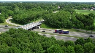 Goederen vervoer in Brabant over water wegen spoor door de lucht en ondergronds [upl. by Hadnama]