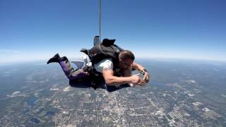 Patti  Skydives at Skydive DeLand [upl. by Asilef]