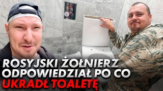 Dlatego rosyjscy żołnierze kradną toalety [upl. by Ikkela349]