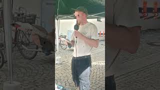 Infostand in Holzkirchen 2024 Der Dritte Weg [upl. by Abernon]