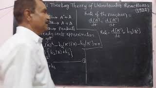 Lindemanns TimeLag theory of Unimolecular Reactions [upl. by Drarig]