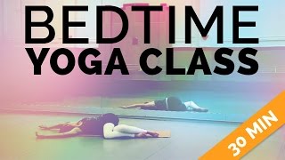 Bedtime Yoga Yoga Sequence for Sleep 30min Connect w Yourself Before Bed [upl. by Eira]