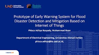 BIS 2024 Prototype of Early Warning System for Flood Disaster Detection and Mitigation Based on IoT [upl. by Tattan]