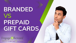 What Is a Branded vs Prepaid Gift Card Types of Employee Gift Cards Explained [upl. by Ecnarrot]