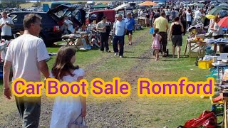 Car Bootsale Romford Essex In Collier Row London [upl. by Meuser282]