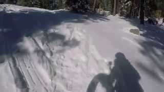 Fat Bike Snow Biking  Tahoe [upl. by Mungovan]