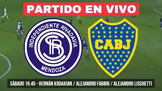 🔴INDEPENDIENTE RIV vs BOCA JRS  LIGA PROFESIONAL  EN VIVO [upl. by Hulen]