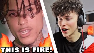 FIRST TIME hearing LIL SKIES  RED ROSES UK Reaction [upl. by Elihu]