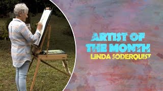 Charlotte County Artist of the Month Linda Soderquist [upl. by Secnarfyram150]