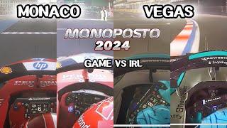 THE BEST SETTINGS FOR MONACO AND VEGAS Monoposto 2024 [upl. by Yekim]