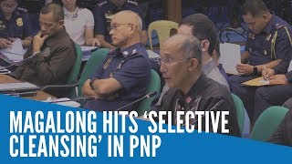 Magalong slams ‘selective’ PNP ranks cleansing [upl. by Nylinej625]