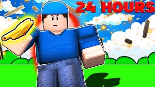 I Spent 24 HOURS In The NEW Roblox Arsenal [upl. by Naiva]