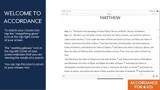 Getting Started with Accordance for iOS [upl. by Garwood]