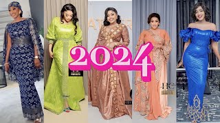 🌸Tabaski 2024 🌸les plus belle modèle getzner  Bazin riche brocard dentelle lafaya pagne bazin [upl. by Costanza]