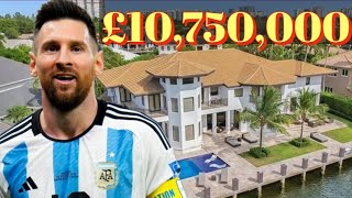 Inside Footballer Lionel Messis 1075M Mansion in South Florida  FULL TOUR [upl. by Newmann93]