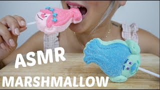 ASMR MARSHMALLOW  Sticky amp Chewy Eating Sounds  NE Lets Eat [upl. by Ihtraa]