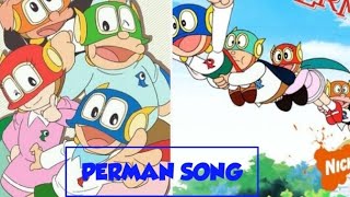 Perman Theme Song In Hindi Full HD [upl. by Anestassia]