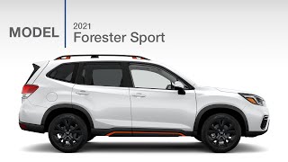 2021 Subaru Forester Sport  Trim Review [upl. by Janey]