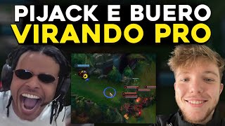 BUERO E PIJACK JOGARÃO O QUALIFY DO ACADEMY YODA VS RIOT GAMES  RENECRODILO LEAGUE OF LEGENDS [upl. by Frangos]