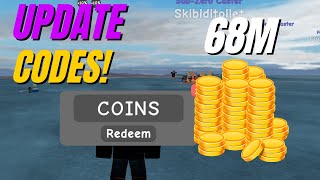 NEW UPDATE COINS CODES 🎃 Ice Fishing Simulator 🐟 ROBLOX [upl. by Haggar891]