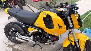 The Honda Grom got new parts [upl. by Lyn88]