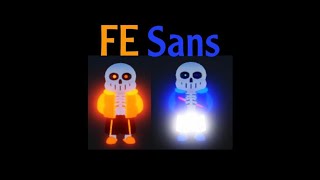 Roblox showcase FE Sans in Sans Multiversal Battles 2 [upl. by Avlasor]