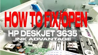 PAANO MAG REPAIR NANG HP DESKJET 3635 HP NA PRINTER HP PRAINTER FIX THE PROBLEM NOT FIX [upl. by Eniluqcaj]