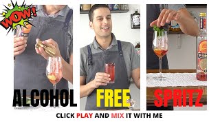 The Best NON ALCOHOLIC COCKTAIL To Make At Home is SPRITZ  Dedycated [upl. by Simone]