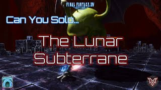 FFXIV  Can You Solo The Lunar Subterrane [upl. by Marigolda]