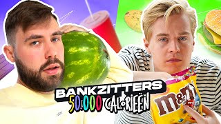 BANKZITTERS 50000 CALORIEËN CHALLENGE [upl. by Annail90]