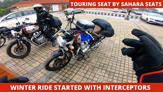 WINTER RIDE WITH INTERCEPTOR 650 MARK 2  AUX LIGHTS ARE MUST FOR NIGHT TRAVEL  RIDE TO JIBHI [upl. by Bette-Ann]