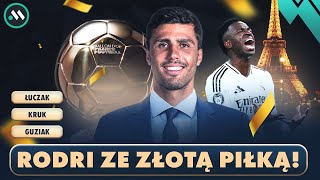 RODRI ZDOBYWCĄ ZŁOTEJ PIŁKI 2024 VINICIUS NAJWIĘKSZYM PRZEGRANYM W PLEBISCYCIE FRANCE FOOTBALL [upl. by Yror]