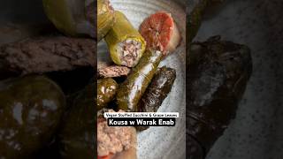 How To Make Vegan Kousa w Warak Enab Meatless Stuffed Zucchini amp Grape Leaves [upl. by Eytak]