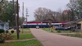 Frieght Train Passing Coldwater MS [upl. by Tomas163]