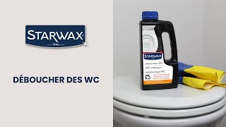 Comment déboucher des WC avec Starwax [upl. by Ellenhoj]