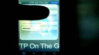 How to connect to your FTP Server using iPhone App quotFTP On The Goquot [upl. by Alimac]