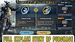 GROUP PURCHASE PERKS EXPLAIN  HOW TO CREATE GROUP PURCHASE PERKS [upl. by Ellehcim]