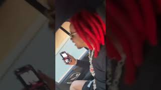 Trippie Redd amp Coi Leray Vibing Together 🥰 [upl. by Ahseyi]