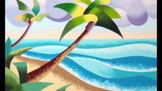 Relaxing Beach Visualization Video [upl. by Jeniece]